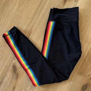 Spiritual Gangster rainbow 7/8 midi leggings